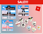 send you 55 to 100 aesthetic clothing templates by me roblox