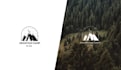 create logo for mountains, nature, camping, and the like