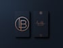 do minimalist monogram signature business logo design