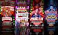 design modern party flyer, club poster, and event