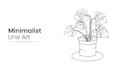 draw simple minimal black and white outline drawing illustrations