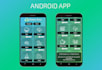 develop an android app with admin panel
