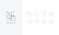 monogram name logo for you