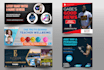 design social media post, facebook cover, header, web banner