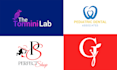 design creative unique modern minimalist flat business logo