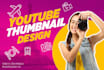 design an amazing youtube thumbnail