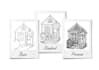 draw a house realistic or fantastic illustration
