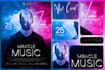 do professional quality music poster design, event and movie poster