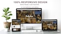 convert figma PSD sketch to html with pure CSS js responsive
