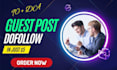 write and publish 35 guest posts to boost your SEO