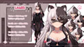 draw HQ live2d or vtuber model ready for rigging