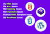 fix html css bootstrap and responsive bug fixing