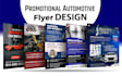 design professional automotive flyer, car wash, auto repair flyer