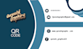 design visiting card and free brochure for business