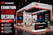design 3d trade show booth, exhibition stand, and kiosk design