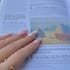 make custom press on nails art design with gel polish