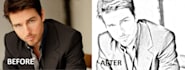 convert your digital image to pencil art