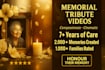 do heart touching memorial and funeral photo slideshow video