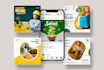 design premium quality instagram post facebook post ads