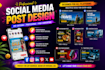 do social media post designs for you