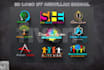 make professional 3d logo design