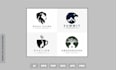 create minimalist and negative space logo design