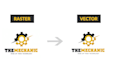 recreate your logo to vector professionally
