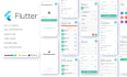 design and develop your application in flutter
