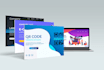 write html css javascript jquery PHP bootstrap code for you