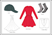 create fashion tech pack of clothing design