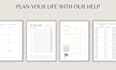 design your business planner, wedding planner, and more