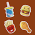 create cute stickers character