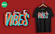 do bulk t shirt designs for merch and etsy