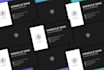 design luxury business card using canva