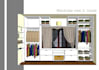 do sketch up 3d for interior design spaces as per drawing