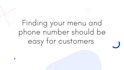 build a website for your restaurant, with online ordering