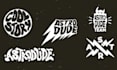 design a raw punk lettering logo for your band and merch