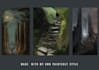 draw landscape concept art for games and books
