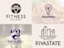 do unique modern minimalist graphic design logo for brand