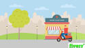 create unique explainer food delivery app promo video ads
