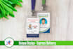 do id card design, name card, lanyards or ribbon in 12 hrs