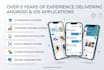 develop responsive android and ios app
