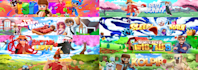 design cartoon youtube banner and avatar