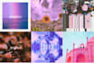 design one word aesthetic album cover