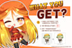 draw your character into cute chibi