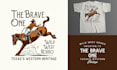 create illustrated hand drawn clothing t shirt design