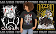 create custom anime t shirt and streetwear design for you