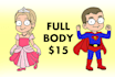 draw you as family guy cartoon