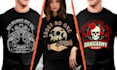 do custom graphic t shirt design and typography t shirts