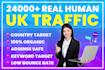 bring UK targeted website traffic